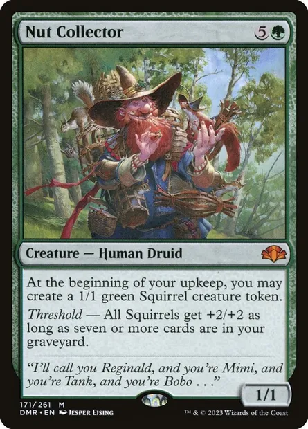 Nut Collector, Magic card DMR 171 — Dominaria Remastered set