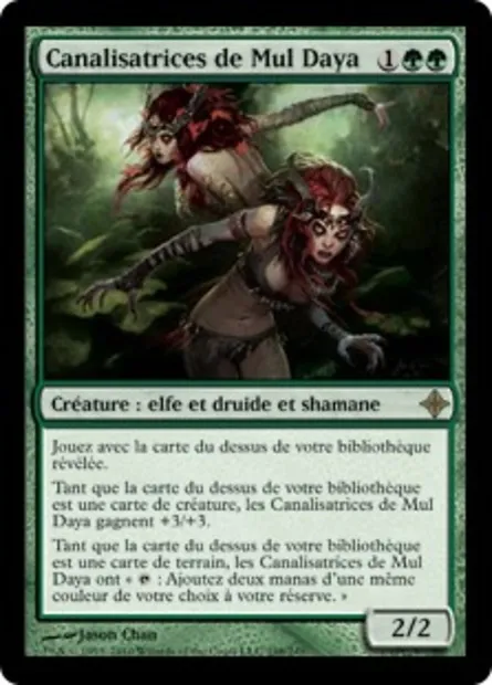 Canalisatrices de Mul Daya, carte Magic ROE 198 — extension L'ascension des Eldrazi