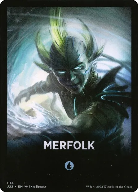 Merfolk, carte Magic FJ22 14 — extension Jumpstart 2022 Front Cards