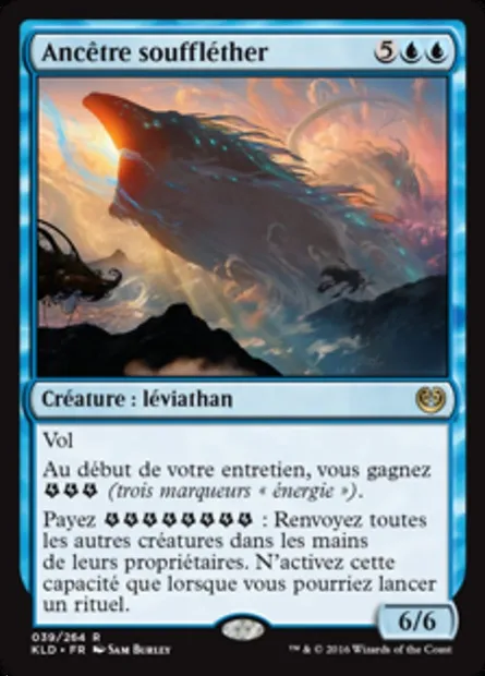 Ancêtre souffléther, carte Magic KLD 39 — extension Kaladesh