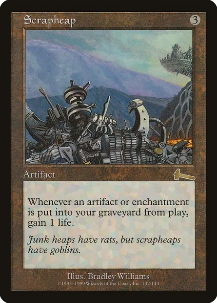 Scrapheap, Magic card ULG 132 — Urza's Legacy set