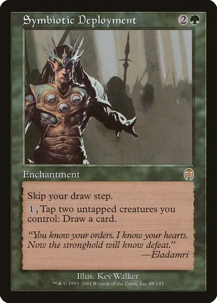 Symbiotic Deployment, Magic card APC 88 — Apocalypse set