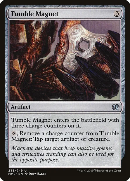 Tumble Magnet, Magic card MM2 233 — Modern Masters 2015 set
