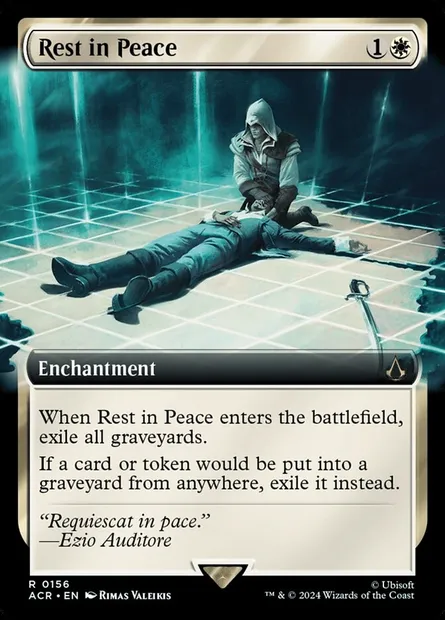 Rest in Peace, Magic card ACR 156 — Assassin's Creed set