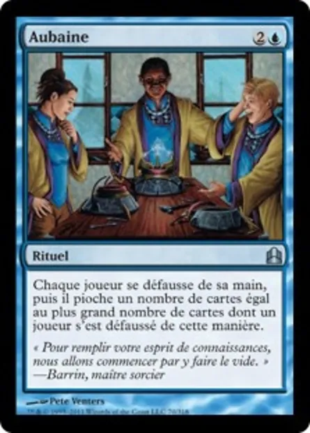 Aubaine, carte Magic CMD 70 — extension Commander 2011