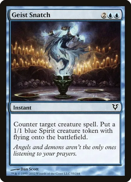 Geist Snatch, Magic card AVR 55 — Avacyn Restored set