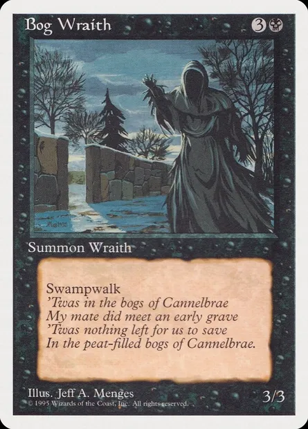 Bog Wraith, Magic card RQS 16 — Rivals Quick Start Set set