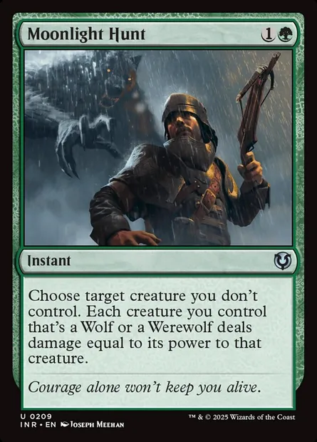 Moonlight Hunt, Magic card INR 209 — Innistrad Remastered set