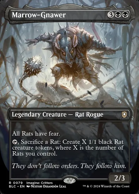 Marrow-Gnawer, Magic card BLC 79 — Bloomburrow Commander set
