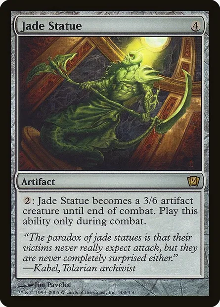 Jade Statue, Magic card 9ED 300★ — Ninth Edition set