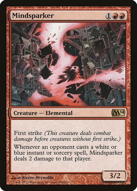Mindsparker, Magic card M14 146 — Magic 2014 set