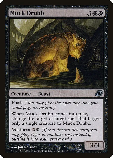 Drubb de boue, carte Magic PLC 76 — extension Chaos planaire