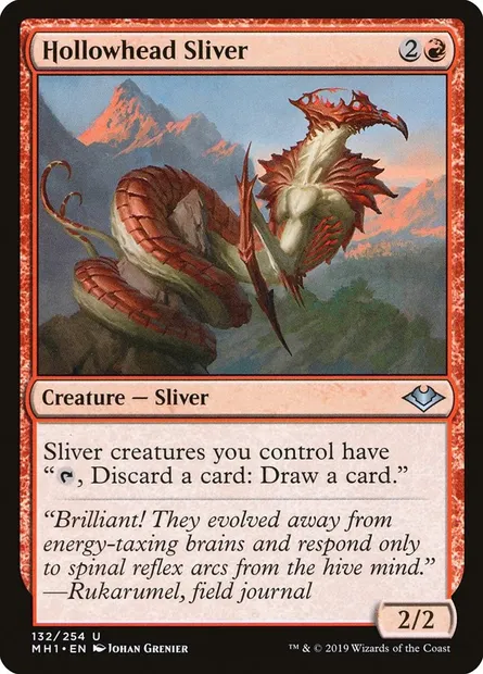 Hollowhead Sliver, Magic card MH1 132 — Modern Horizons set