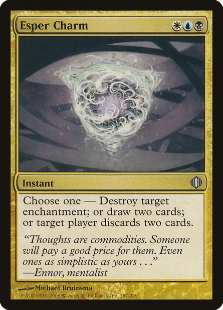 Esper Charm, Magic card ALA 167 — Shards of Alara set