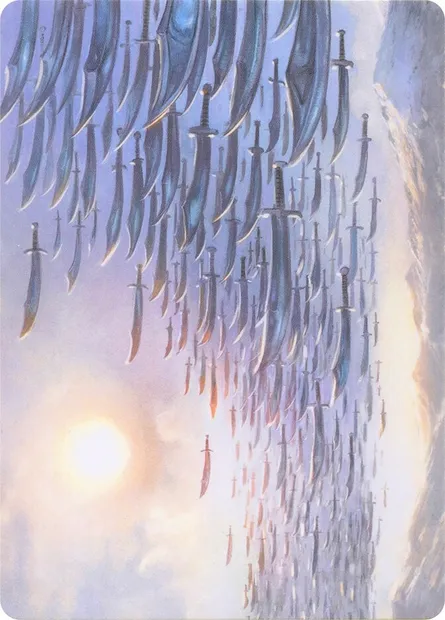 Wall of One Thousand Cuts // Wall of One Thousand Cuts, Magic card AMH1 49 — Modern Horizons Art Series set
