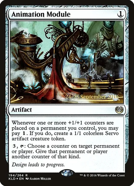 Animation Module, Magic card PKLD 194s — Kaladesh Promos set