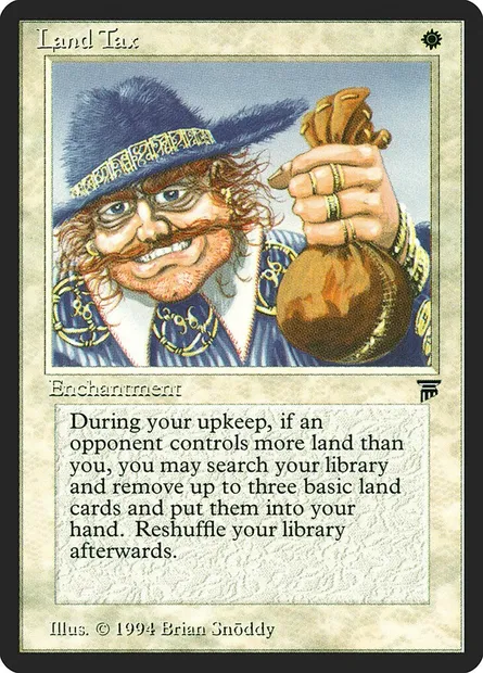 Contribution foncière, carte Magic LEG 26 — extension Legends