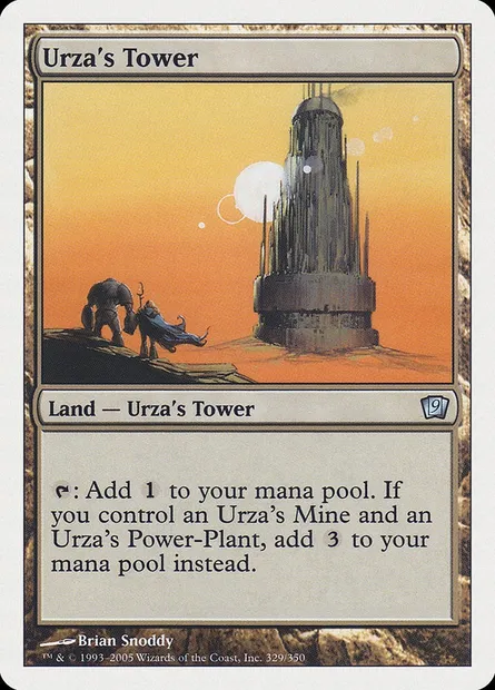 Urza's Tower, Magic card 9ED 329 — Ninth Edition set