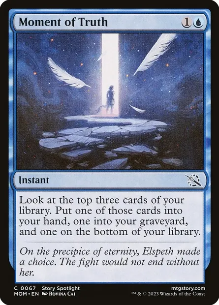 Moment of Truth, Magic card MOM 67 — March of the Machine set