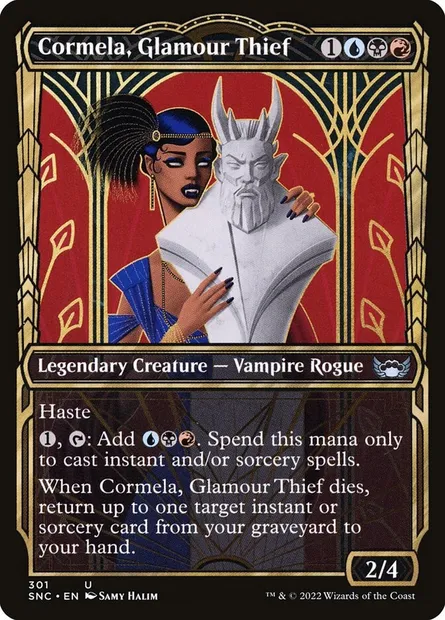Cormela, Glamour Thief, Magic card SNC 301 — Streets of New Capenna set