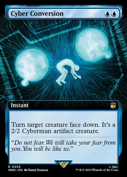 Cyber Conversion, Magic card WHO 355 — Doctor Who set