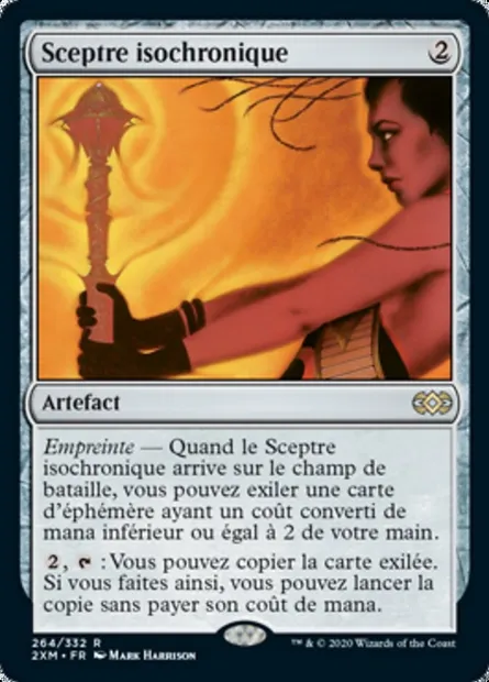 Sceptre isochronique, carte Magic 2XM 264 — extension Double Masters