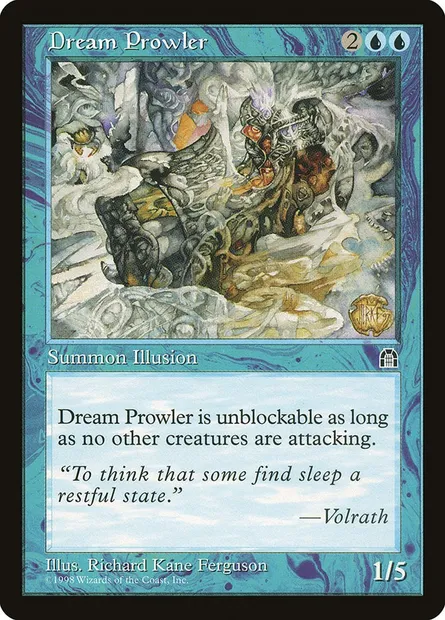 Dream Prowler, Magic card STH 29 — Stronghold set