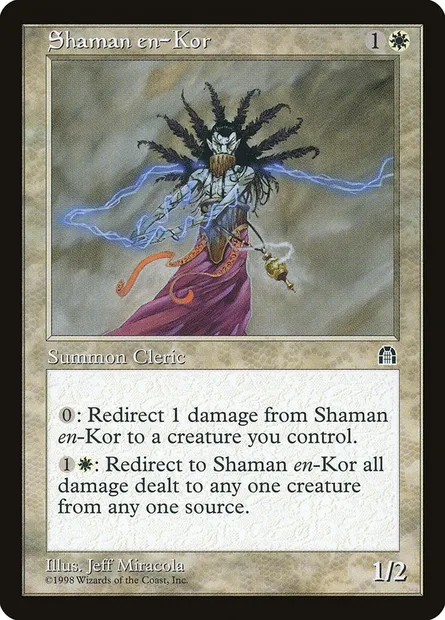 Shamane en-Kor, carte Magic STH 15 — extension Forteresse