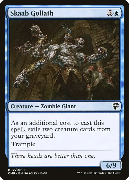 Skaab Goliath, Magic card CMR 97 — Commander Legends set