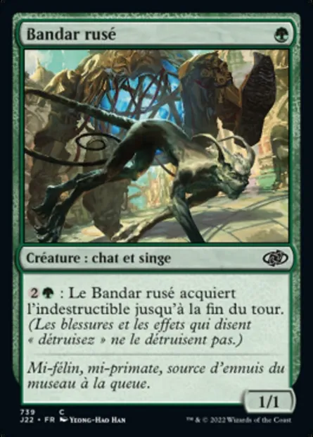 Bandar rusé, carte Magic J22 739 — extension Jumpstart 2022