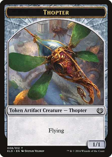 Thopter, Magic card TKLD 8 — Kaladesh Tokens set