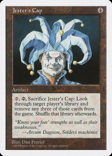 Jester's Cap, Magic card 5ED 385 — Fifth Edition set