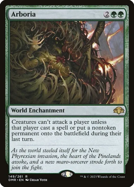 Arboria, Magic card DMR 149 — Dominaria Remastered set
