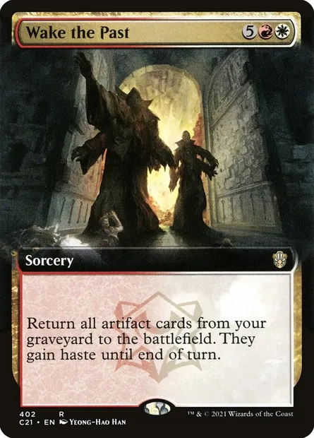 Wake the Past, Magic card C21 402 — Commander 2021 set