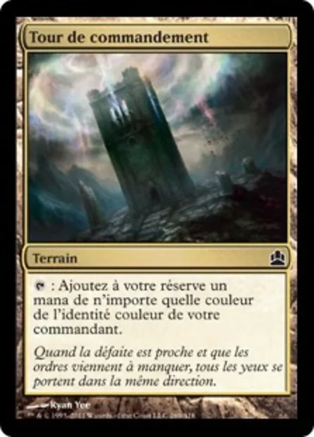 Tour de commandement, carte Magic CMD 269 — extension Commander 2011