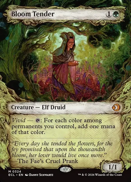 Bloom Tender, Magic card ECL 324 — Lorwyn Eclipsed set