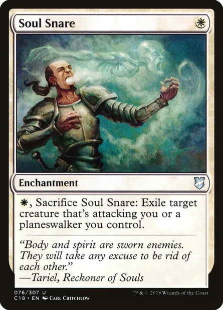 Soul Snare, Magic card C18 76 — Commander 2018 set