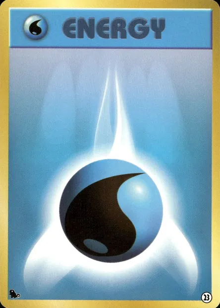 Énergie Eau, carte Pokémon IPSQT 023 — extension Intro Pack Squirtle