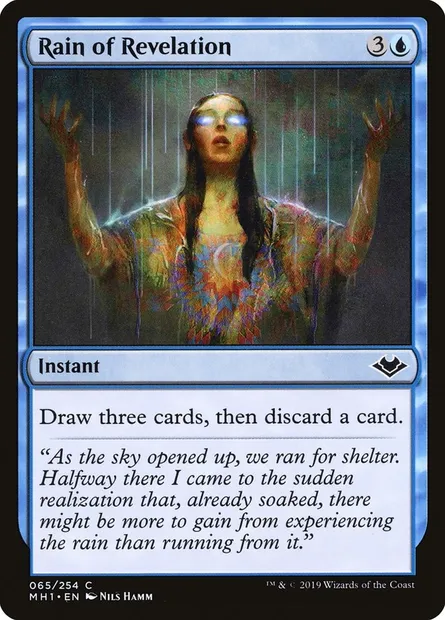 Rain of Revelation, Magic card MH1 65 — Modern Horizons set