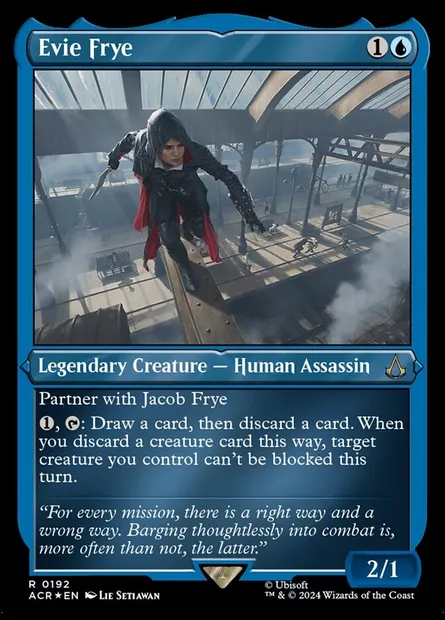 Evie Frye, Magic card ACR 192 — Assassin's Creed set