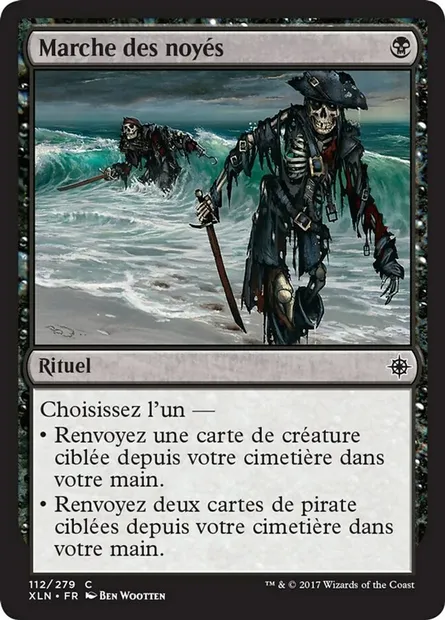 Marche des noyés, carte Magic XLN 112 — extension Ixalan