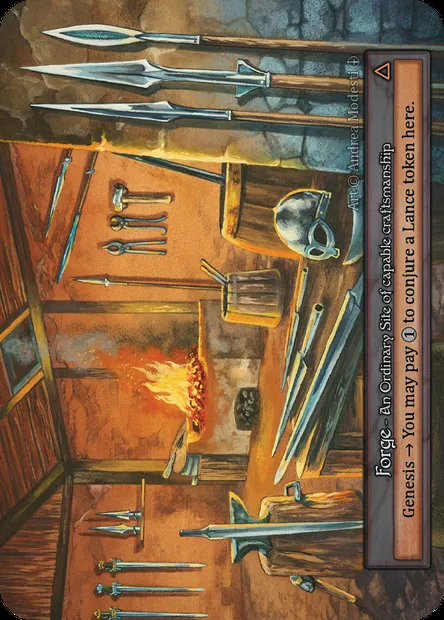 Forge, Sorcery card ATH 200 — Arthurian Legends set