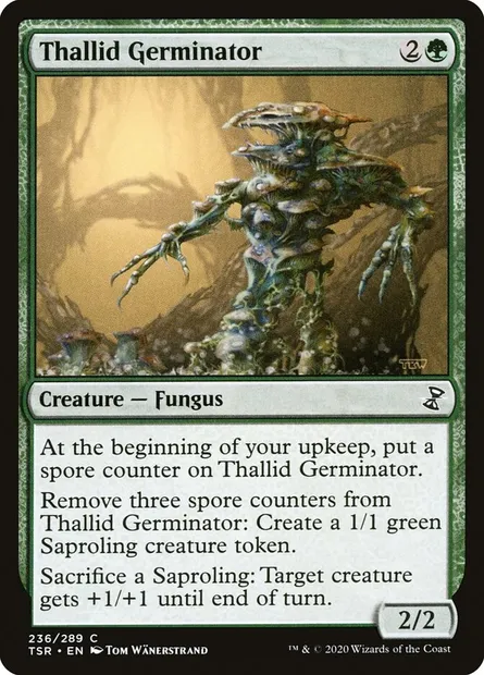 Thallid Germinator, Magic card TSR 236 — Time Spiral Remastered set