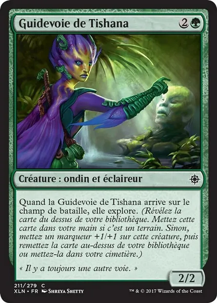 Guidevoie de Tishana, carte Magic XLN 211 — extension Ixalan