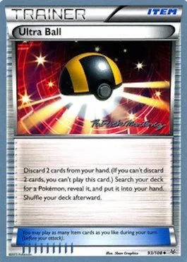 Ultra Ball, Pokémon card WCD15 093 — World Championship Decks 2015 set