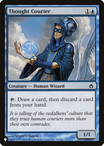 Thought Courier, Magic card PLST 5DN-38 — The List set
