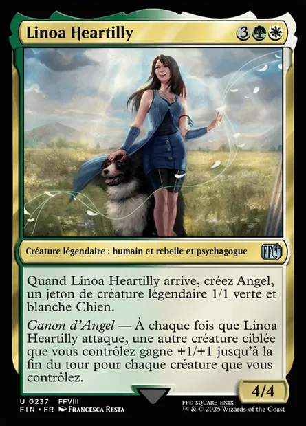 Linoa Heartilly, carte Magic FIN 237 — extension Final Fantasy