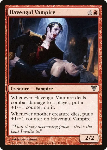 Havengul Vampire, Magic card AVR 139 — Avacyn Restored set