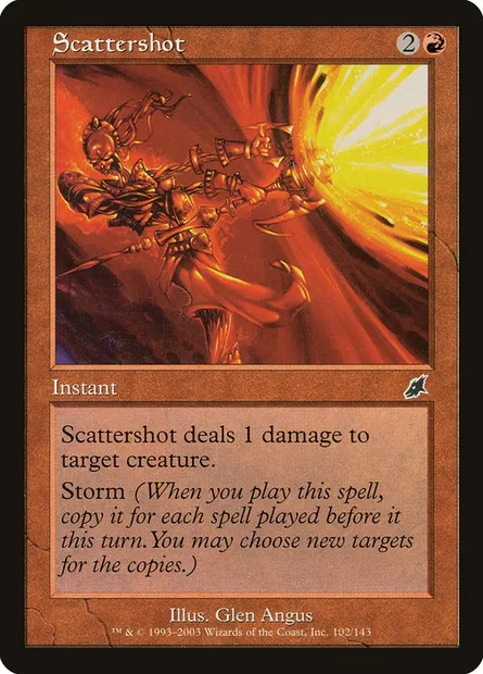 Scattershot, Magic card SCG 102 — Scourge set