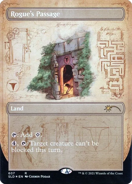 Rogue's Passage, Magic card SLD 607 — Secret Lair Drop set